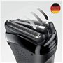 Braun Tête de Rasage, ORIGINALE, Compatible Avec Les Rasoirs Electriques Series 3 Pour Hommes, Pièce De Rechange Avec Des Lames 