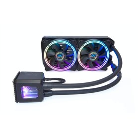 Alphacool Eisbaer Aurora 240 eau et gaz réfrigérants