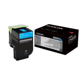 800x2 Cartuccia Toner Cyan 4k