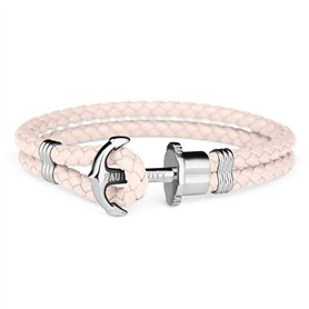 PAUL HEWITT Bracelet Unisexe Argenté Cuir
