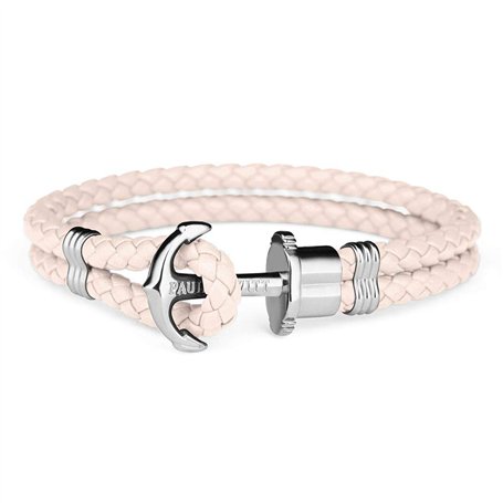 PAUL HEWITT Bracelet Unisexe Argenté Cuir