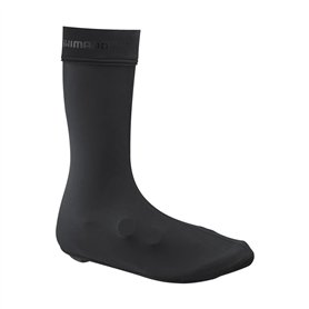 SHIMANO Sca49004 Couvre-Chaussures de Pluie Double Unisexe, Noir, Taille XL (44-46)