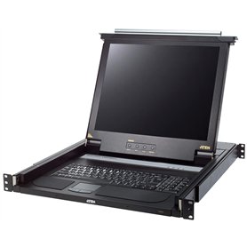 ATEN CL1000 console KVM LCD 17 1 port VGA/PS2-USB Clav. FR