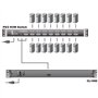 ATEN CL1000 console KVM LCD 17 1 port VGA/PS2-USB Clav. FR