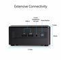 ASUS RNUC13ANKI7068C2I Barebone Intel Core i7-1360P Arena Canyon i7 EU Cord - Barebone (90AS0031-M000F0)