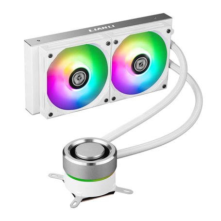Lian Li GALAHAD 240 DRGB Refroidissement à eau complet Blanc 240 mm