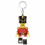 Lego Porte-clés avec lumière LED Motif casse-noisette, blanc, 9cm