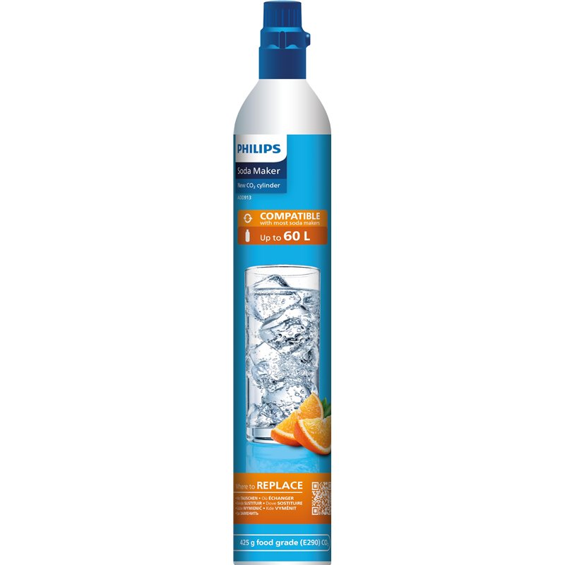 PHILIPS Cartouche de recharge ADD913 Cylindre de réserve de CO2