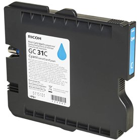 Ricoh GC-31C Cartouche d'encre d'origine Cyan