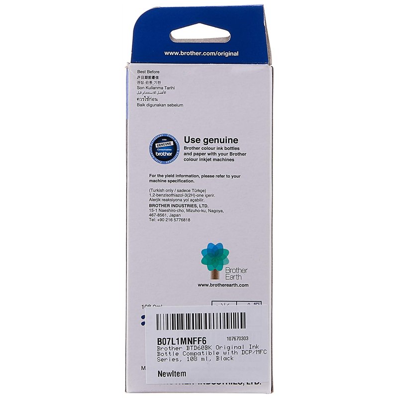 Image secondaire de Brother BTD60BK Cartouche d'encre Original Rendement Extra (Super) élevé Noir