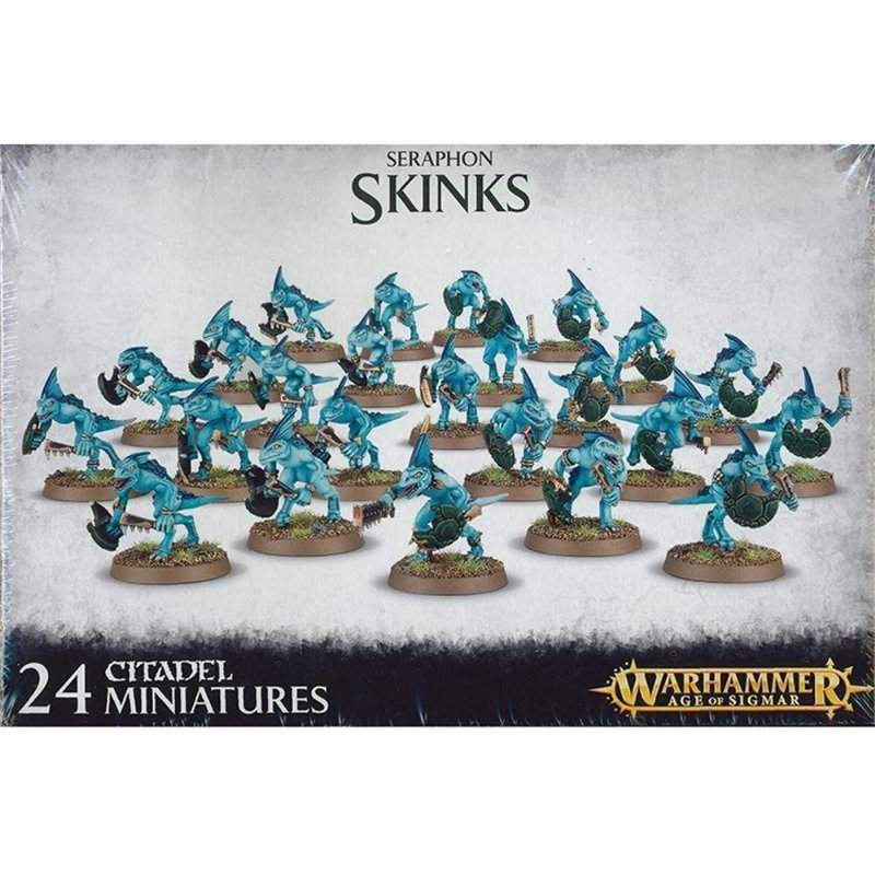 Games Workshop Warhammer AoS - Seraphon Skinks 99120208014 Noir