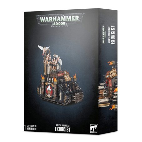 Games Workshop Warhammer 40k - Adepta Sororitas Exorcist, Noir
