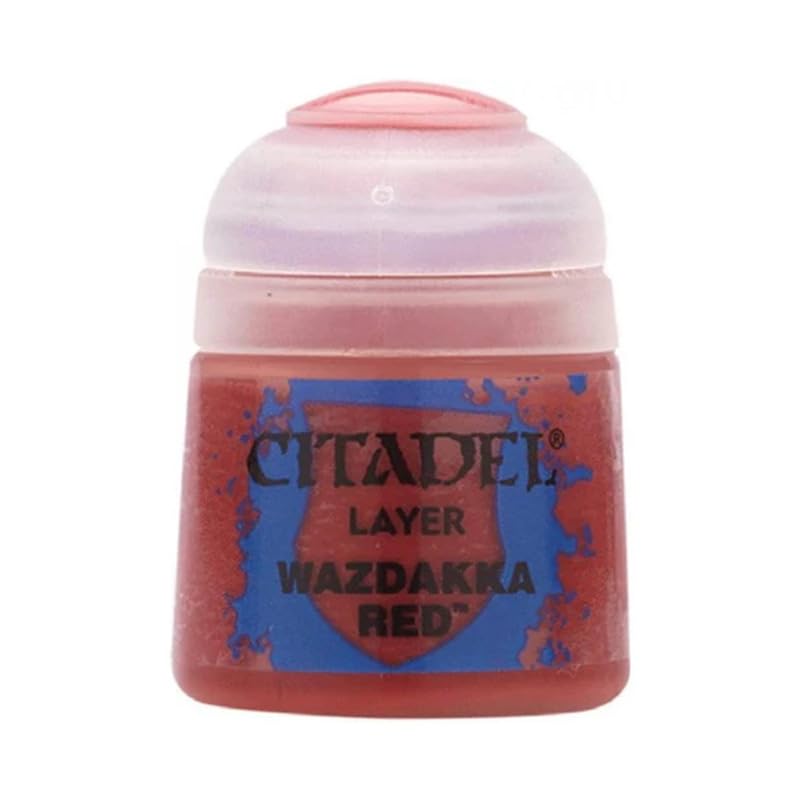 Games Workshop Citadel Pot de Peinture - Layer Wazdakka Red (12ml)