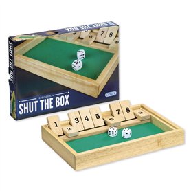 Traditional Shut The Box - Jeux de Société (Import Grande Bretagne)