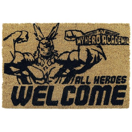 Pyramid My Hero Academia All Heros are Welcome Paillasson Multicolore RXZER23
