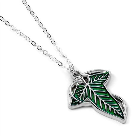 The Lord of The Rings Collier La Feuille de Lorien - Argent - LRN00005, taille unique, Zinc