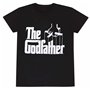 T Shirt à Manches Courtes The Godfather Logo Noir Unisexe