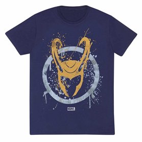 Marvel D0800408 T-Shirt, Bleu, M Mixte