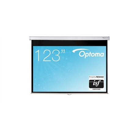Optoma Panoview DS-3120PMG+ Écran de projection 120" (305 cm) 4:3 Blanc