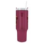 Pyramid International - Tumbler Gryffindor - Mug Isotherme avec Paille et Poignée - 1.2L - Thermos Chaud et Froid