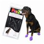 PAWZ Chaussette Noire Protection pour Coussinets de Chien L n°6 Boite de 12