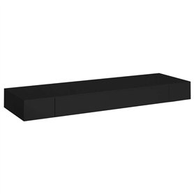 vidaXL Etagère Murale Flottante avec Tiroir Etagère d'Affichage Suspendue Meuble de Rangement Etagères à Livres Salon Maison Int