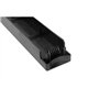 Lanberg Cache obturateur 19" 1U Ignifuge, Noir