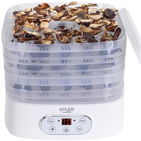Adler AD 6658 Déshydrateur alimentaire 550 W Blanc