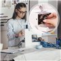 2 Pièces Boîte à Canette pour Machine à Coudre, 8 Pièces Bobine en Métal, Compatible pour Singer Janome Brother Machine à Coudre