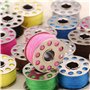 2 Pièces Boîte à Canette pour Machine à Coudre, 8 Pièces Bobine en Métal, Compatible pour Singer Janome Brother Machine à Coudre