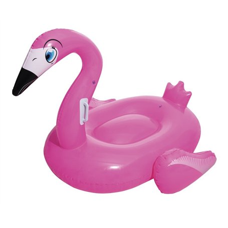 Bestway Bouée gonflable géante flamant rose diamètre Rose 135 x 11