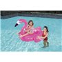 Bestway Bouée gonflable géante flamant rose diamètre Rose 135 x 11