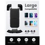 UGREEN Support de téléphone pour vélo - Support de téléphone Portable pour Guidon de vélo - Compatible avec iPhone 13 12 Pro Max