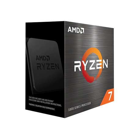 AMD Ryzen 7 5700X3D Processeur avec La Technologie 3D V-Cache (8 Cœurs/16 Threads, 105W TDP, Socket AM4, 100Mo Cache, Jusqu'à 4,