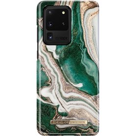 iDeal Of Sweden- Golden Jade Marble Fashion Case -Coque de Protection pour Samsung Galaxy S20 Ultra