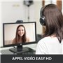 Logitech HD Webcam C270 - Webcam - Couleur - 1280 x 720 - Audio - USB 2.0 Noir