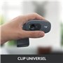 Logitech HD Webcam C270 - Webcam - Couleur - 1280 x 720 - Audio - USB 2.0 Noir