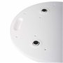 Plastorex Topcom Pèse-bébé WG-2490, capacité 20 kg, convient également aux petits animaux, Blanc