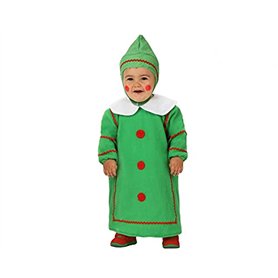 ATOSA déguisement sapin de noël bébé garçon vert 6 a 12 meses