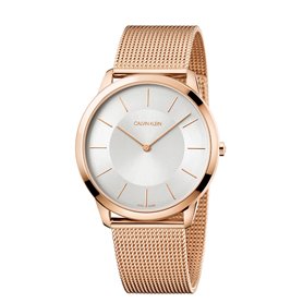 Calvin Klein Quartz Montre avec Bracelet en Acier Inoxydable K3M2T626