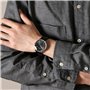 Calvin Klein Quartz Montre avec Bracelet en Cuir K8M211C1