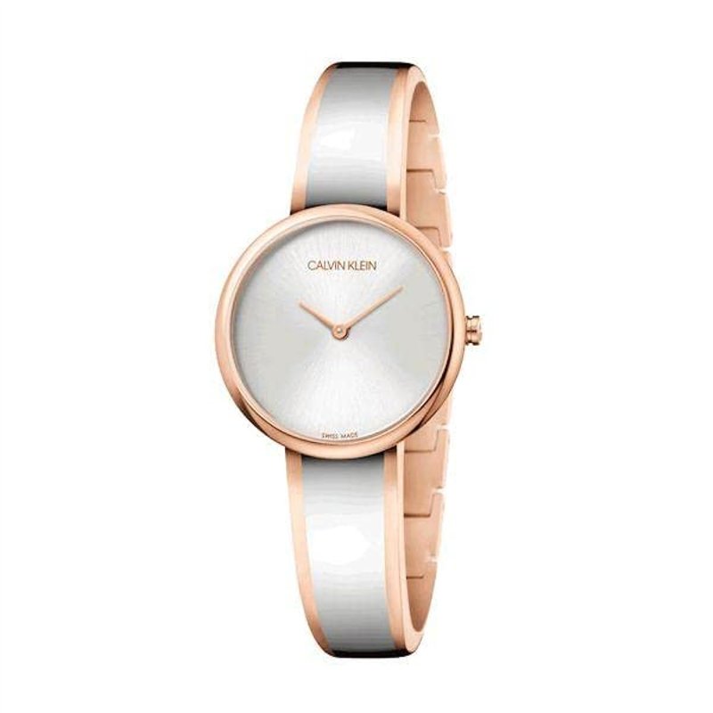 Calvin Klein Quartz Montre avec Bracelet en Acier Inoxydable K4E2N61Y