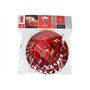 Lulabi Cars 3-teiliges Set für Jungen, Polypropylene, Rot, Verziert