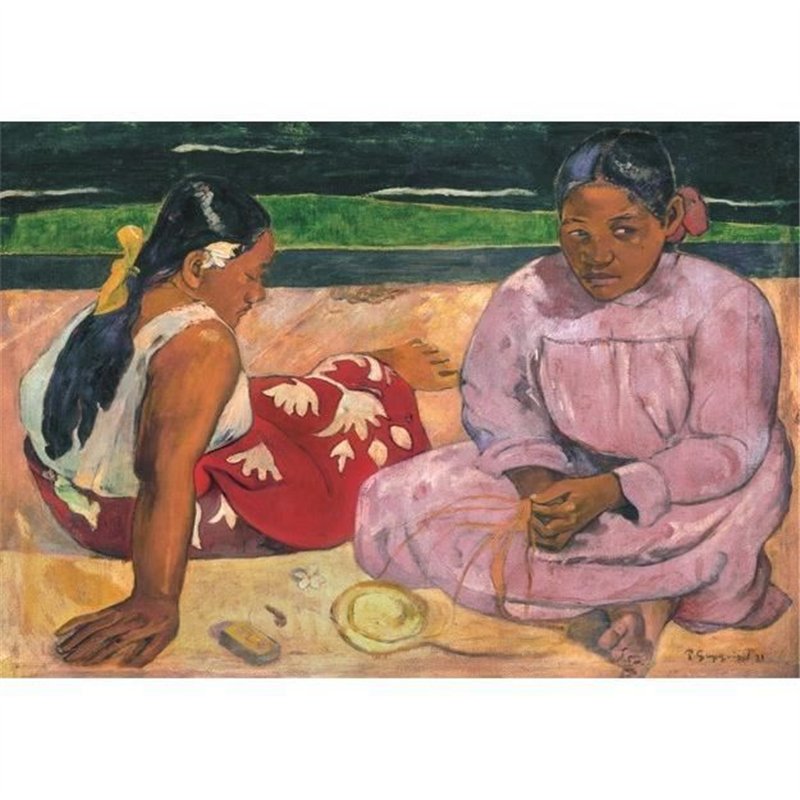 Image secondaire de CLEMENTONI - Compact 1000 pieces - Gauguin : Femmes de Tahiti