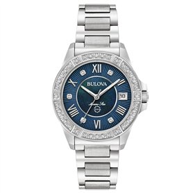 Bulova Femmes Analogique-Numérique Automatique Montre S7225388