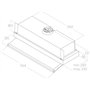 ELICA Hotte tiroir Ciak 2.0 GR/A/60, 225m3/h, 3 vitesses