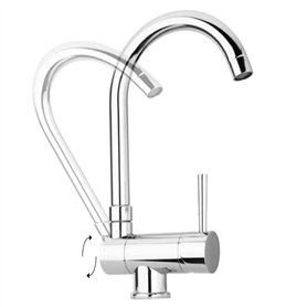 SK189CR STICK PAFFONI mélangeur évier pour plomb