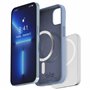 Puro PUROCOQICNMAGBLIP14 - Coque Silicon Icon Magnétique IP13/14 Bleu