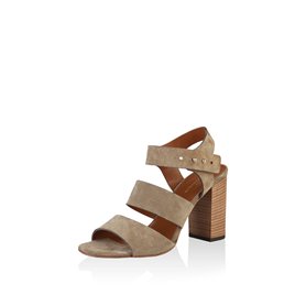Made in Italia Teresa Sandales à Talon pour Femme - Beige - Sable, 39 EU EU