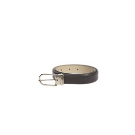 Trussardi Femme Ceinture réglable, boucle métallique, Dollar en cuir véritable, 100% Calf - 90-100 x 2,40 x 0,20 cm